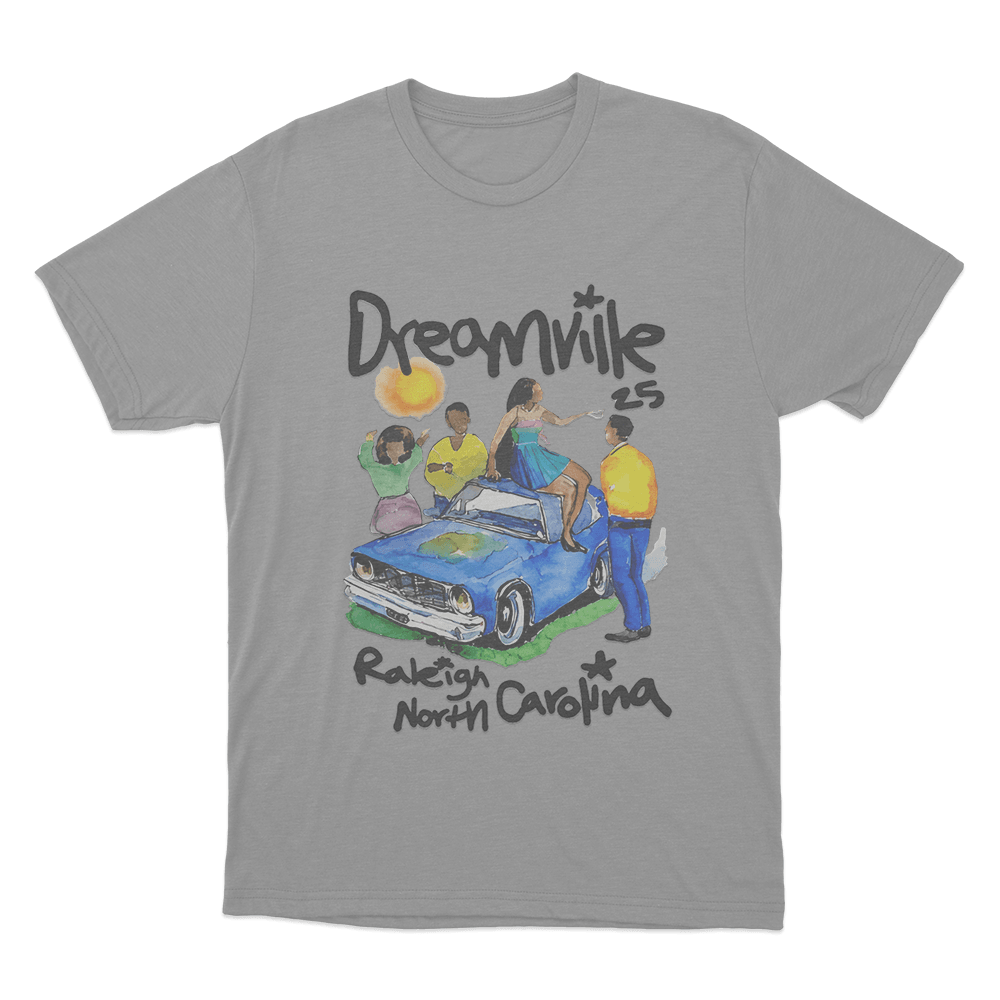 Dreamville 25 Raleigh Unisex T Shirt Grey Dreamville 25 Raleigh Unisex T Shirt Grey