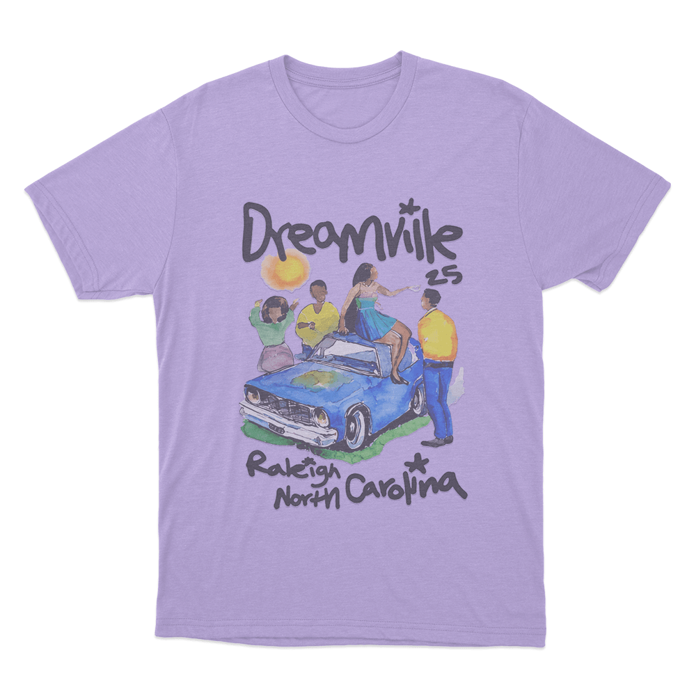 Dreamville 25 Raleigh Unisex T Shirt Purple Dreamville 25 Raleigh Unisex T Shirt Purple