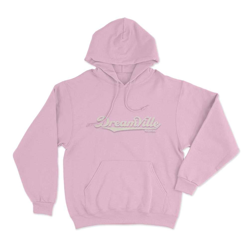 Dreamville Records Classic Logo Unisex Hoodie Pink Dreamville Records Classic Logo Unisex Hoodie Pink