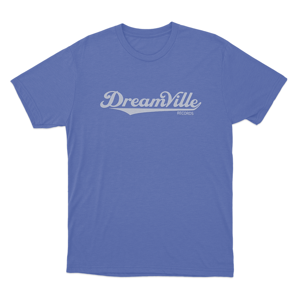 Dreamville Records Classic Logo Unisex T Shirt Blue Dreamville Records Classic Logo Unisex T Shirt Blue