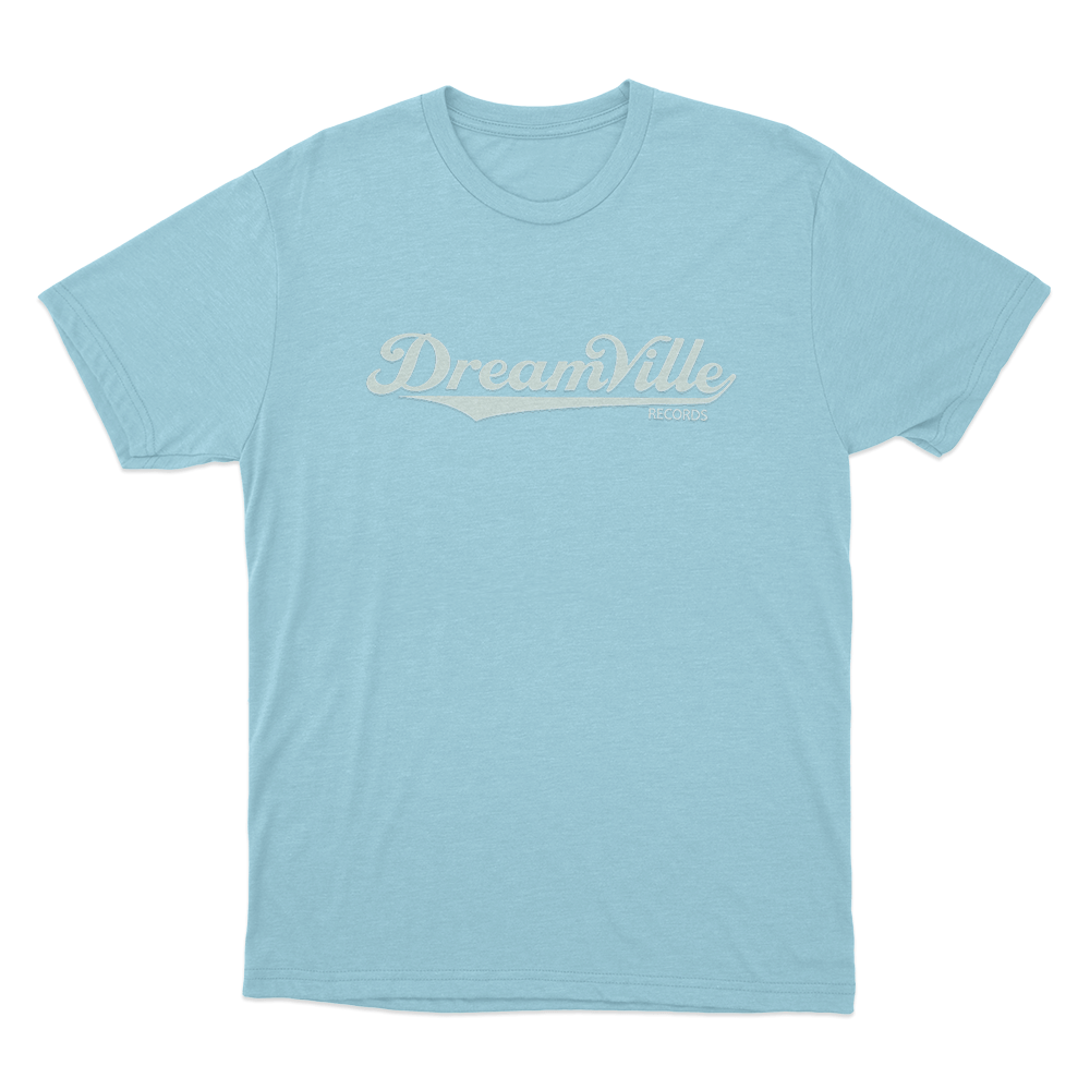 Dreamville Records Classic Logo Unisex T Shirt Sky Blue Dreamville Records Classic Logo Unisex T Shirt Sky Blue