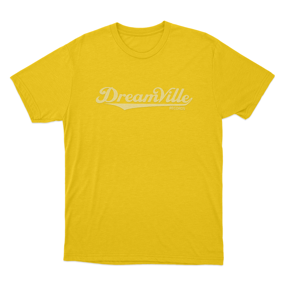 Dreamville Records Classic Logo Unisex T Shirt Yellow Dreamville Records Classic Logo Unisex T Shirt Yellow