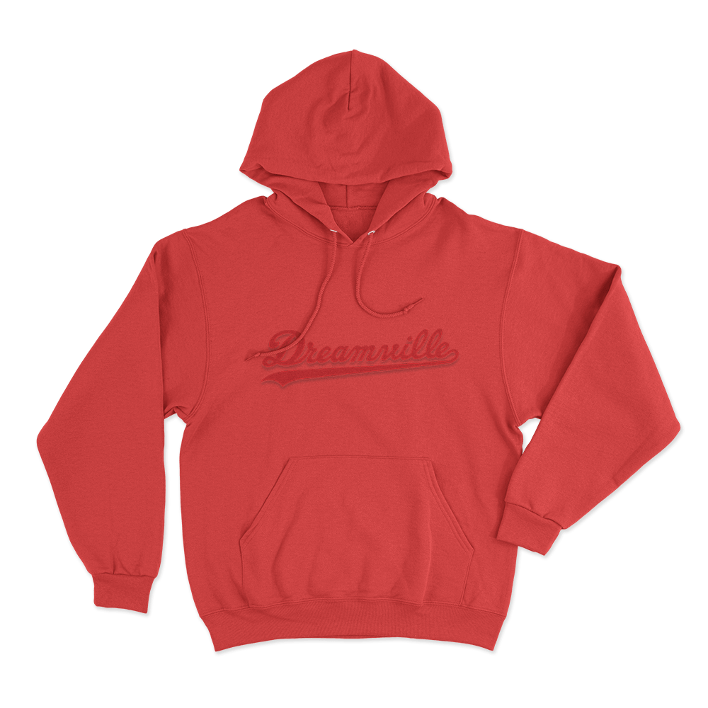 Dreamville Unisex Hoodie Red Dreamville Unisex Hoodie Red